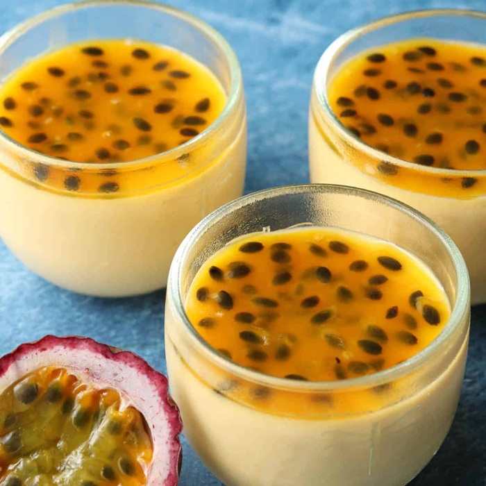 Passion Fruit Mousse — Sugar & Flour